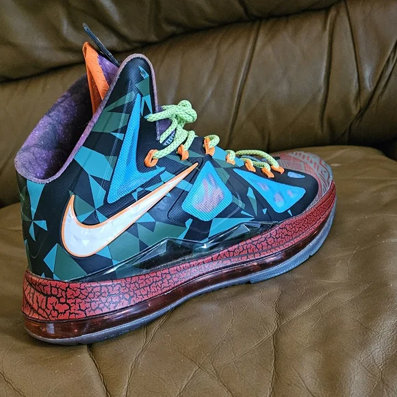 Men's Nike Lebron X What The MVP Multicolor Size 8